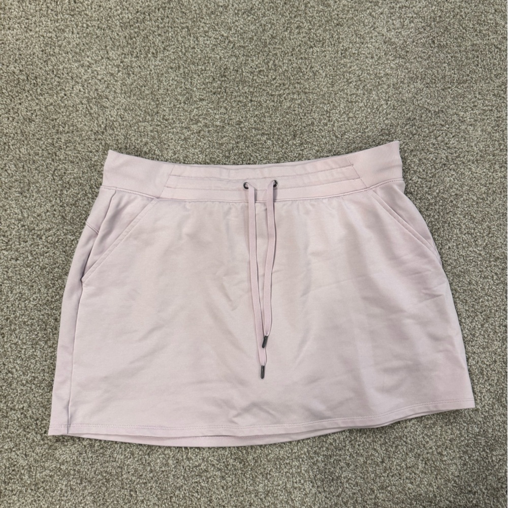 SOLD Light Purple Mini Skirt with Drawstring